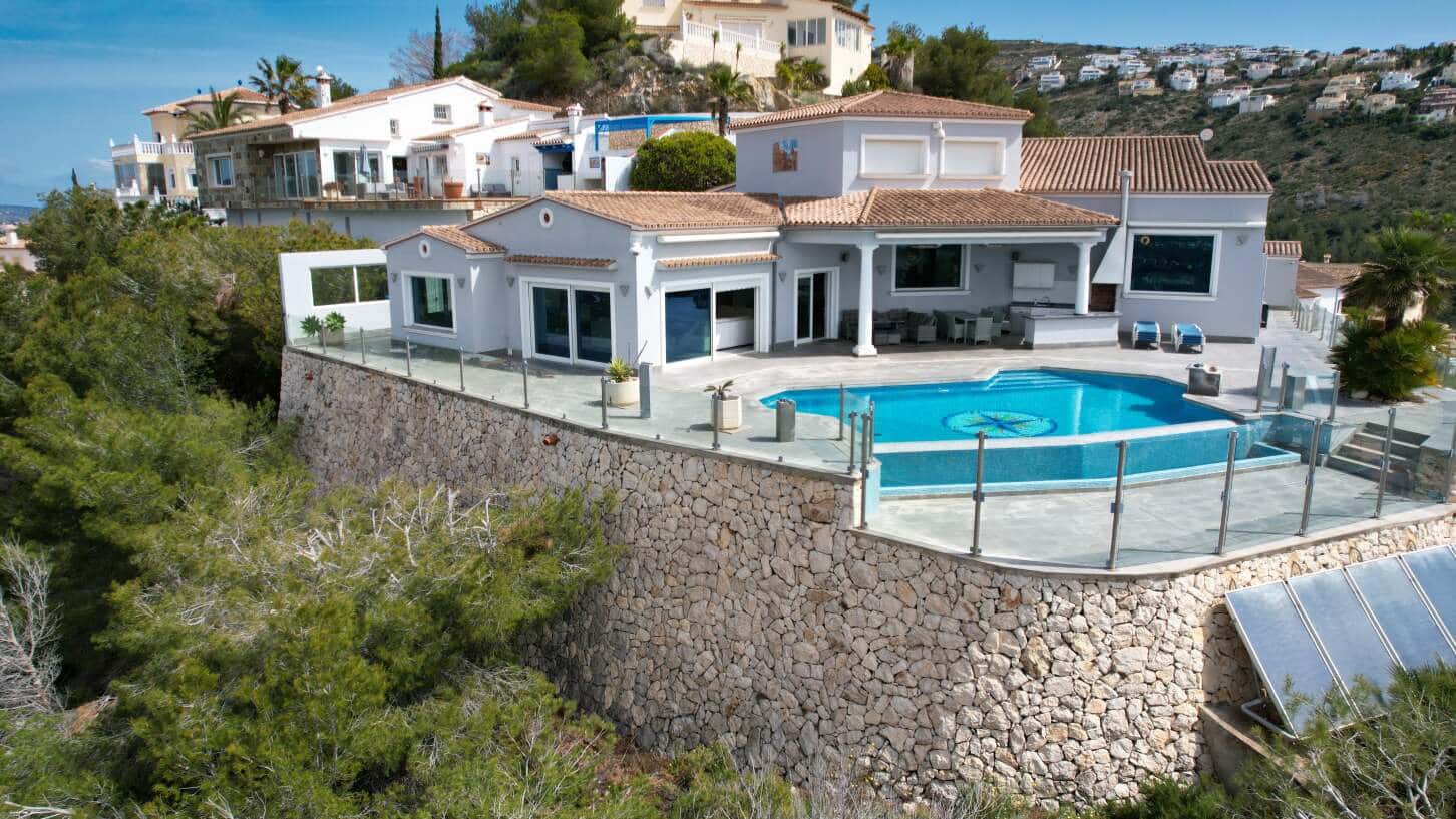 4 soveværelse Villa til salg i Moraira med swimmingpool garage - € 1.990.000 (Ref: 9755093)