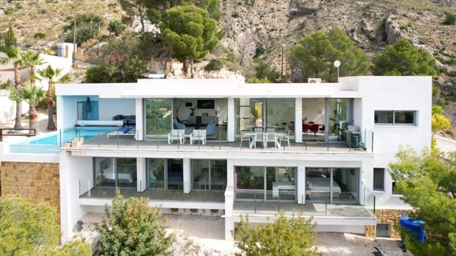 5 sypialnia Willa na sprzedaż w Altea la Vella, Altea z basenem garażem - 1 275 000 € (Ref: 9761424)