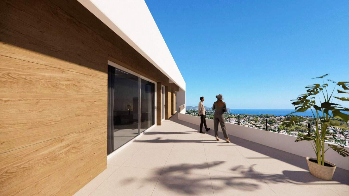 4 quarto Moradia para venda em Calpe / Calp com piscina garagem - 2 490 000 € (Ref: 9787909)