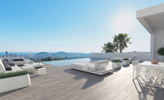 4 makuuhuone Huvila myytävänä paikassa Balcón de Finestrat - Terra Marina, Finestrat mukana uima-altaan 
autotalli - 1 350 000 € (Ref: 9795650)