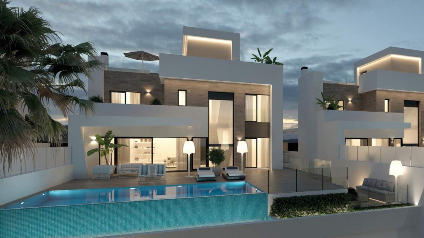 4 chambre Villa/Maison à vendre à Finestrat avec piscine garage - 1 350 000 € (Ref: 9795651)