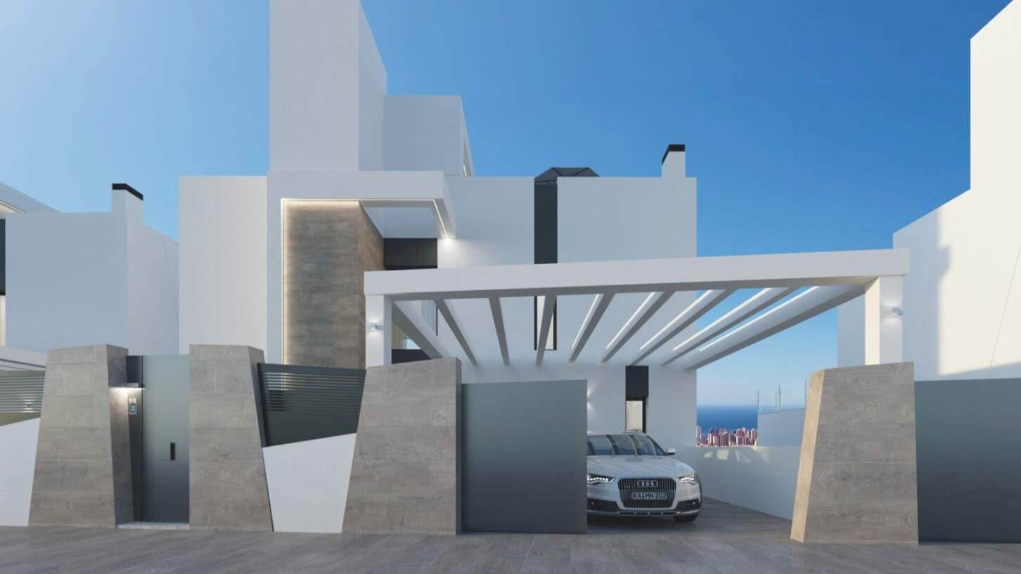 4 chambre Villa/Maison à vendre à Finestrat avec piscine garage - 1 350 000 € (Ref: 9795651)