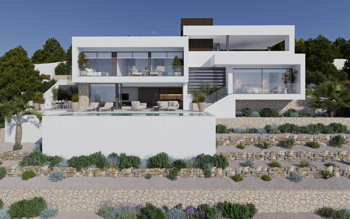 4 bedroom Villa for sale in Altea with pool garage - € 2,519,000 (Ref: 9847736)