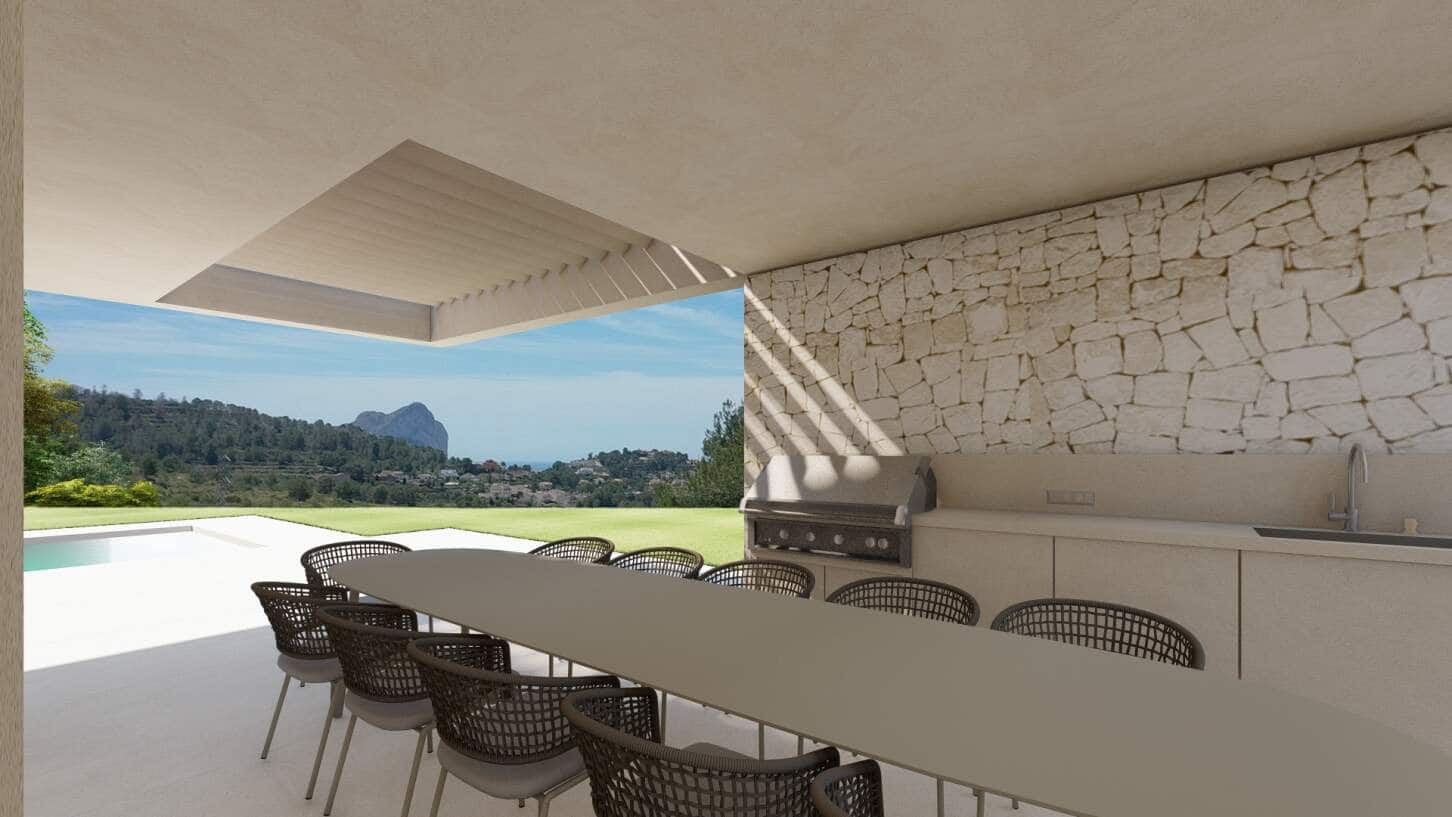 4 slaapkamer Villa te koop in Calpe / Calp met zwembad garage - € 1.950.000 (Ref: 9958440)