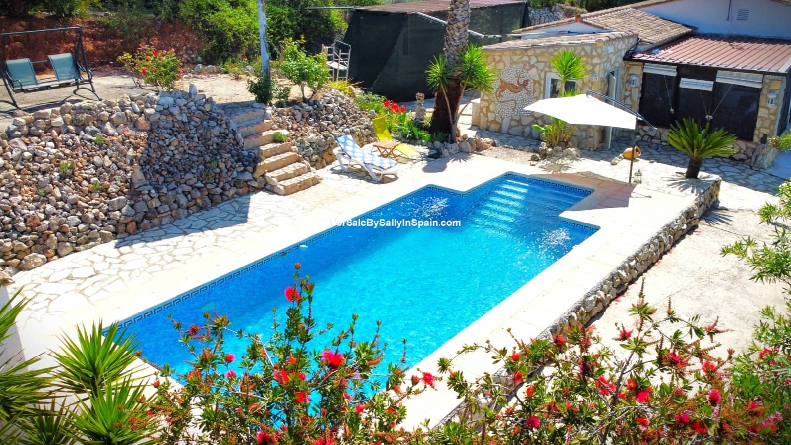 3 chambre Villa/Maison à vendre à Beniganim avec piscine garage - 325 000 € (Ref: 9841736)
