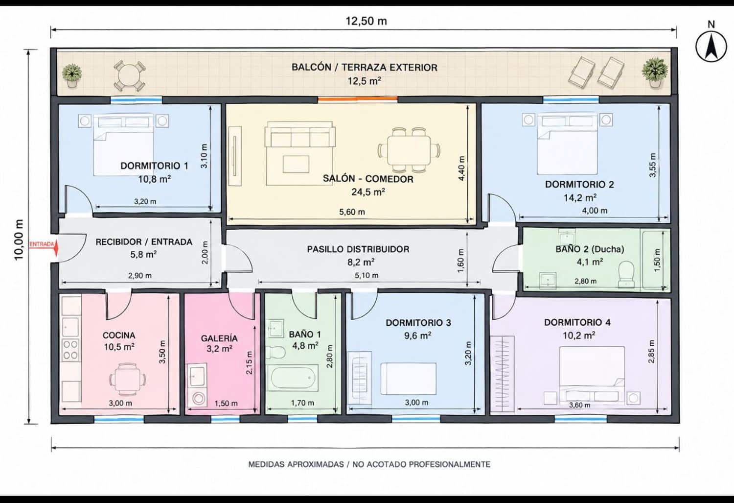 3 quarto Apartamento para arrendar em Daya Nueva com garagem - 700 € (Ref: 10141496)