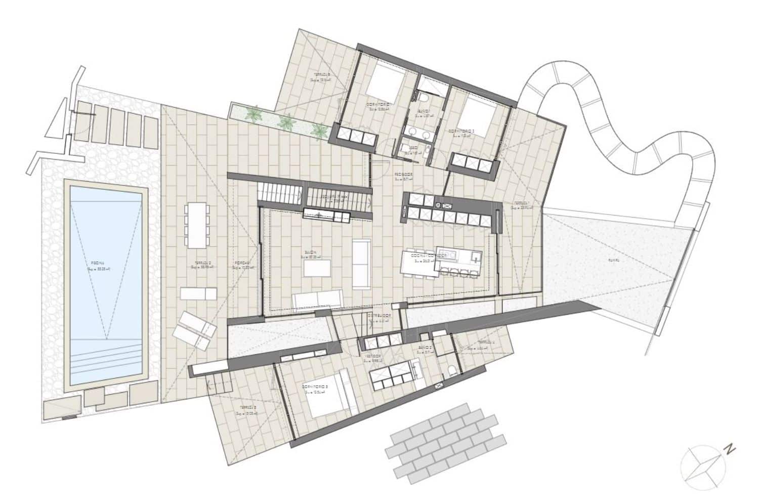 3 Zimmer Villa zu verkaufen in Las Colinas Golf mit Pool Garage - 890.000 € (Ref: 3707221)