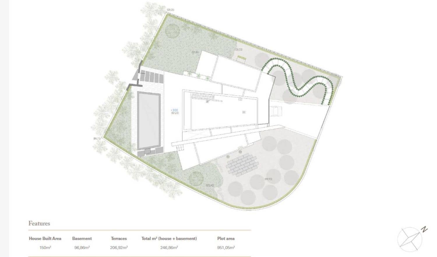 3 Zimmer Villa zu verkaufen in Las Colinas Golf mit Pool Garage - 890.000 € (Ref: 3707221)