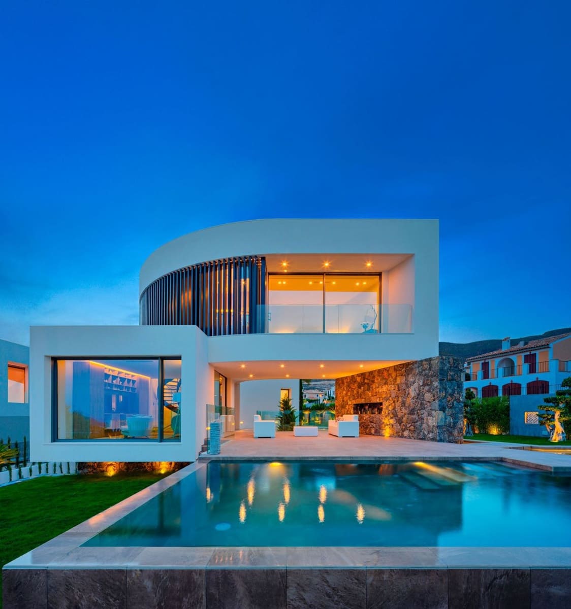 3 bedroom Villa for sale in Finestrat with pool garage - € 1,480,000 (Ref: 3707240)