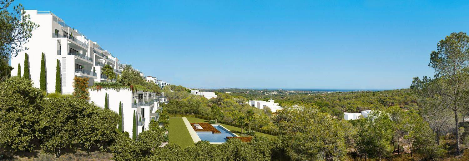 3 makuuhuone Huoneisto myytävänä paikassa Las Colinas Golf mukana uima-altaan 
autotalli - 390 000 € (Ref: 3738384)