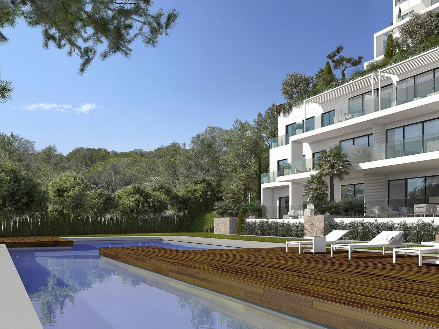 3 makuuhuone Huoneisto myytävänä paikassa Las Colinas Golf mukana uima-altaan 
autotalli - 390 000 € (Ref: 3738384)