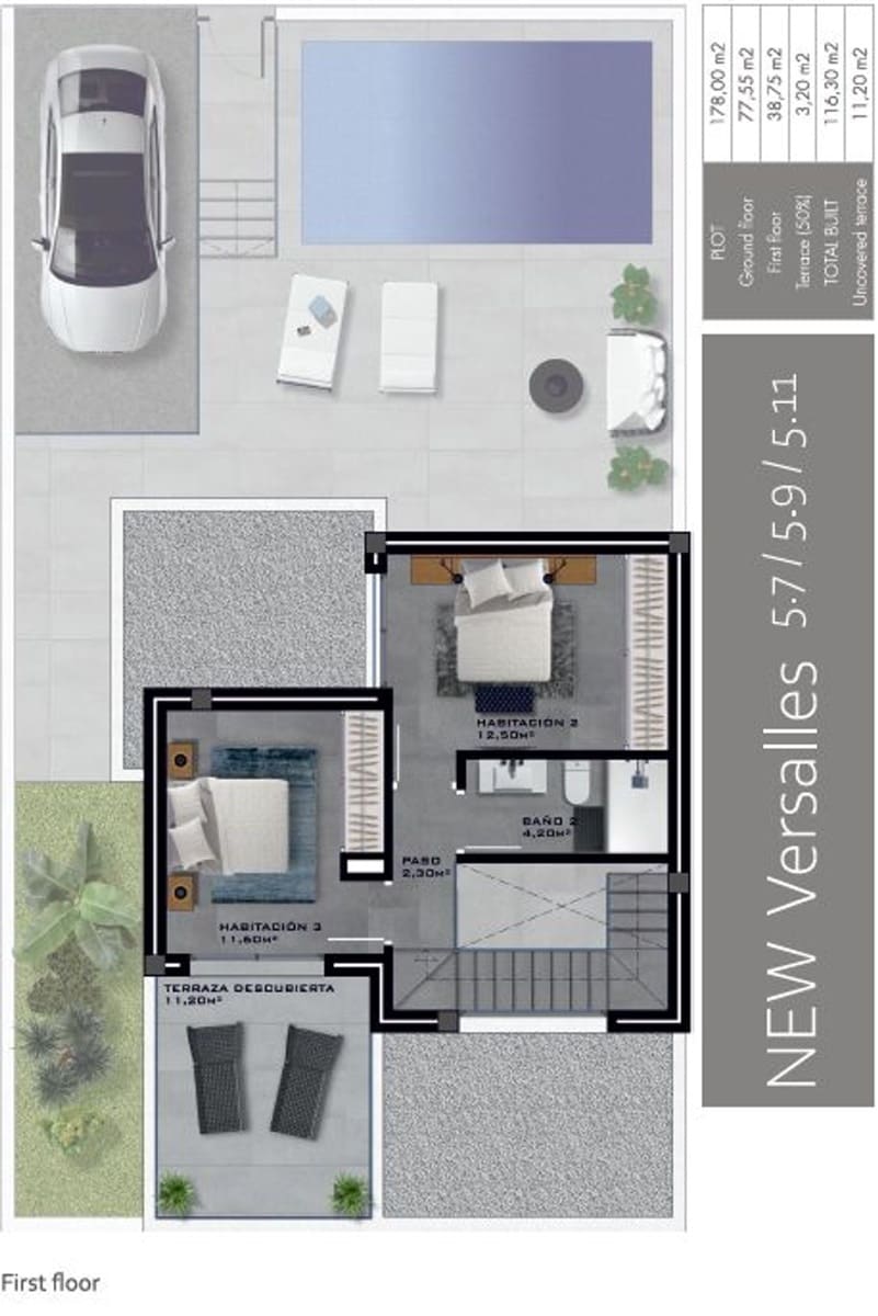 3 bedroom Townhouse for sale in Dolores with pool garage - € 445,000 (Ref: 5073042)