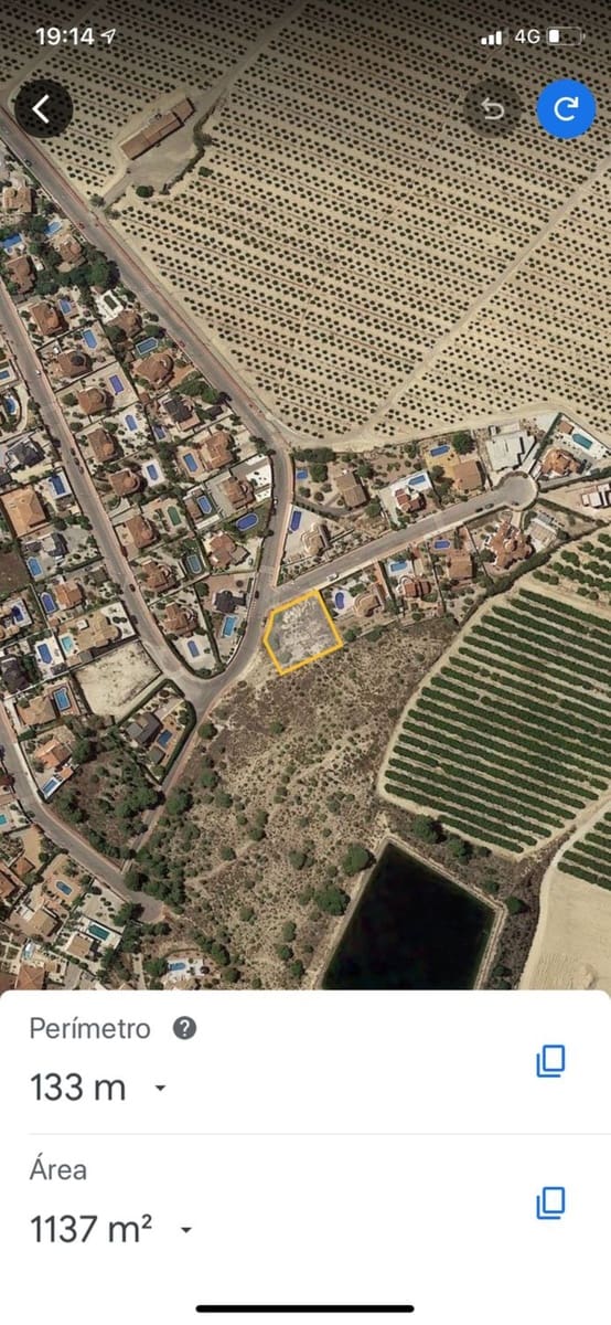 Rakentamaton maa myytävänä paikassa Almoradi - 190 000 € (Ref: 5132345)