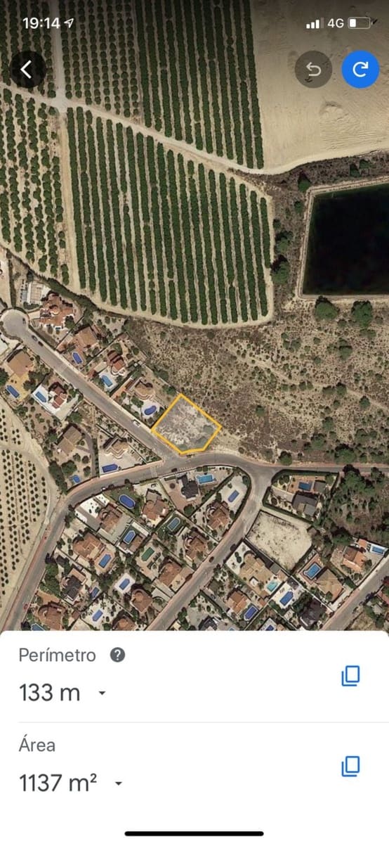 Rakentamaton maa myytävänä paikassa Almoradi - 190 000 € (Ref: 5132345)