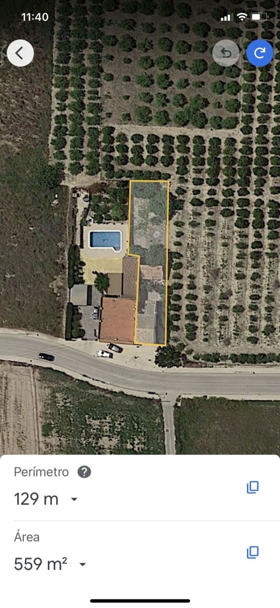 3 soverom Finca/Herregård til salgs i Orihuela - € 110 000 (Ref: 7375017)