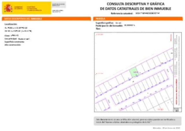 Grond te huur in Almoradí - € 275 (Ref: 8125403)