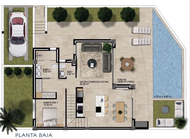 3 bedroom Townhouse for sale in Dolores with pool garage - € 479,000 (Ref: 8757221)