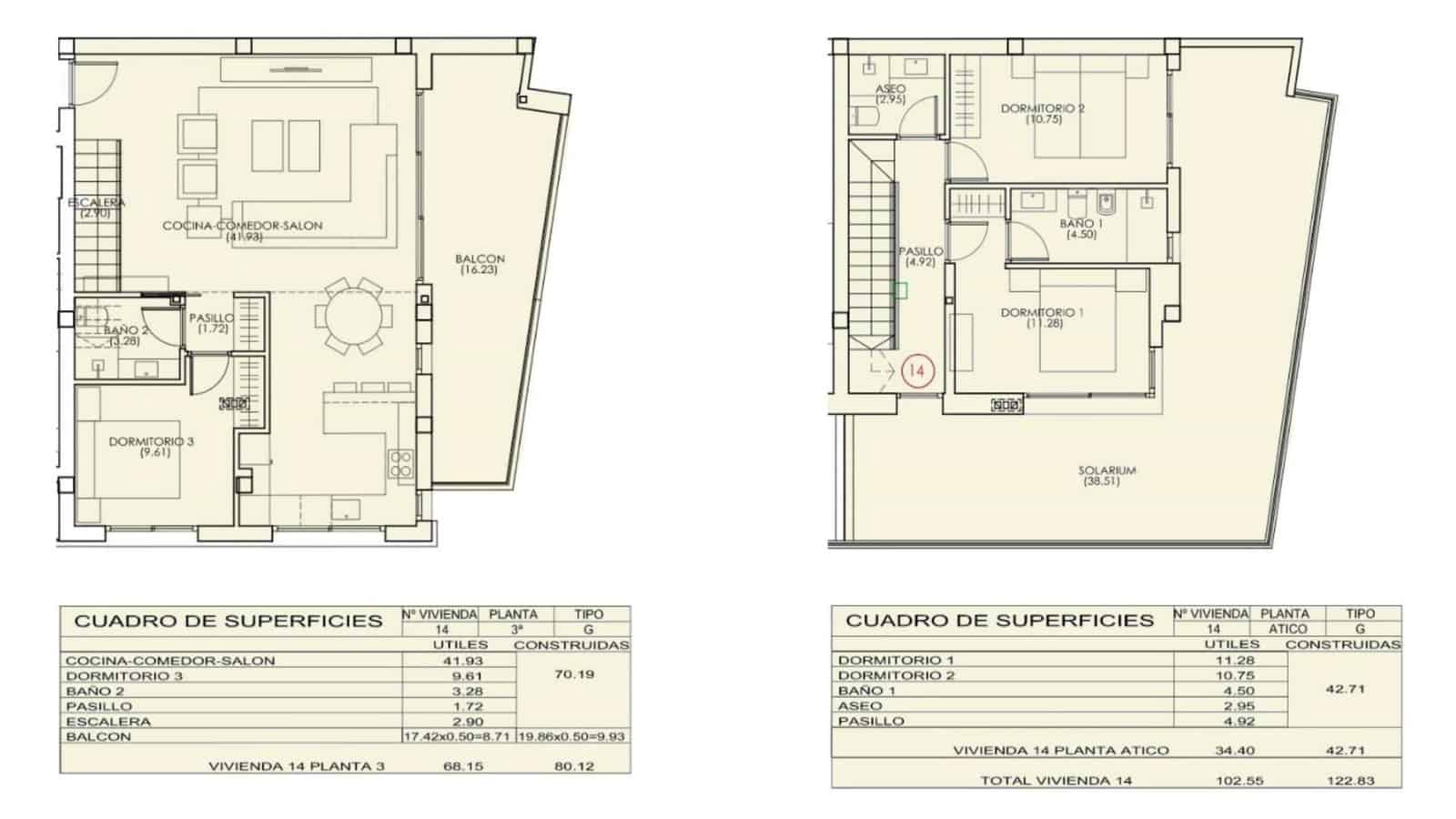Ático de 3 habitaciones en Torrevieja en venta con garaje - 548.000 € (Ref: 10000594)