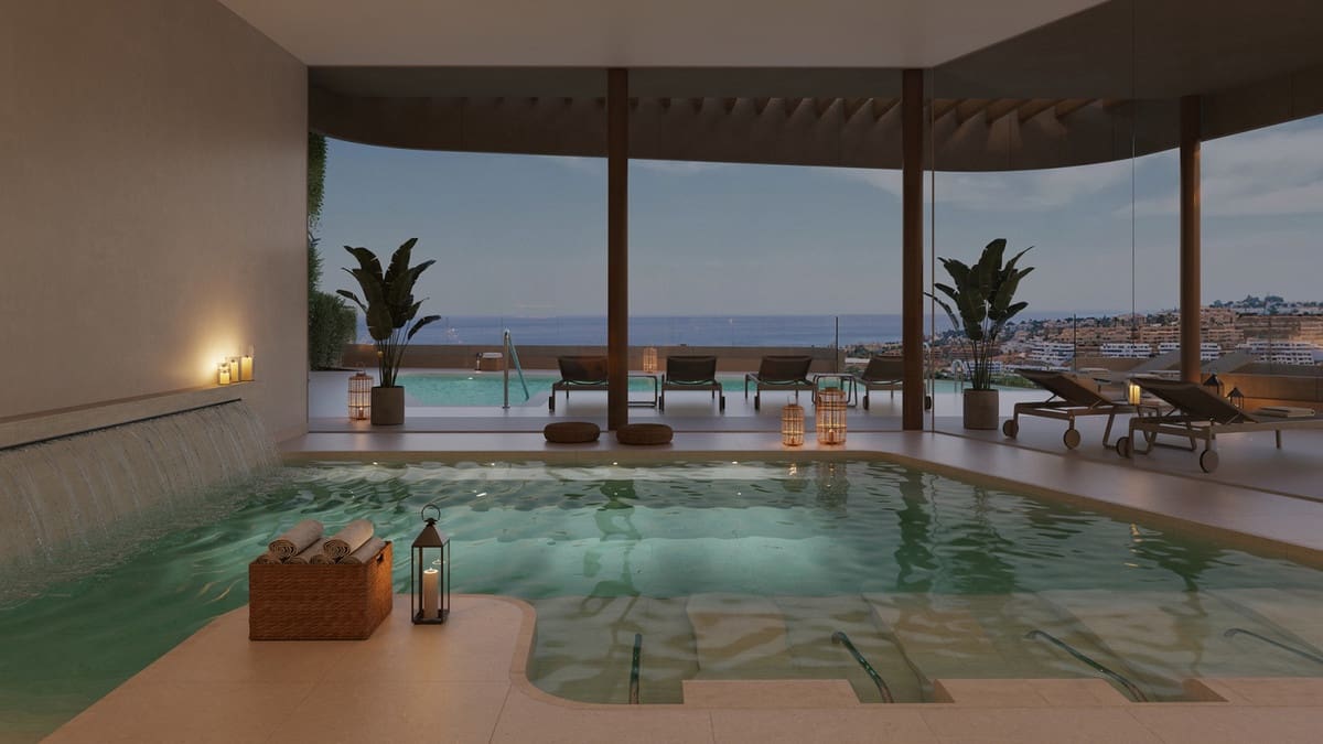 1 sypialnia Apartament na sprzedaż w La Cala de Mijas z basenem - 482 400 € (Ref: 10003630)