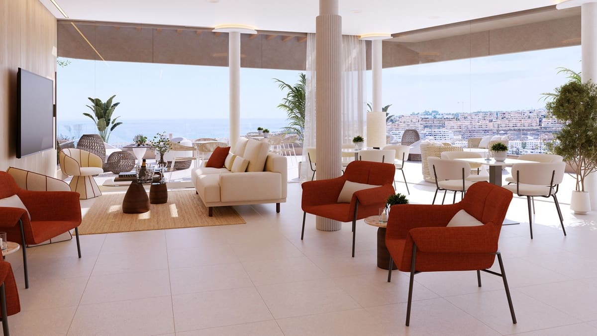 1 sypialnia Apartament na sprzedaż w La Cala de Mijas z basenem - 482 400 € (Ref: 10003630)