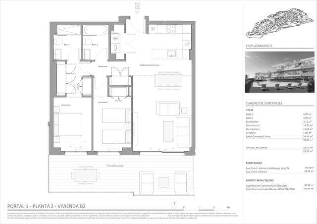 2 bedroom Penthouse for sale in Zona Calvario, Estepona with pool garage - € 524,000 (Ref: 10017249)