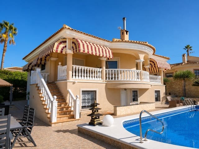 4 sypialnia Willa na sprzedaż w Rojales z basenem garażem - 557 000 € (Ref: 10017258)