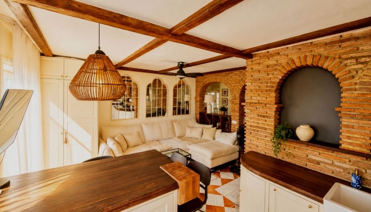 2 makuuhuone Omakotitalo myytävänä paikassa Mijas Golf mukana uima-altaan - 370 000 € (Ref: 10022182)