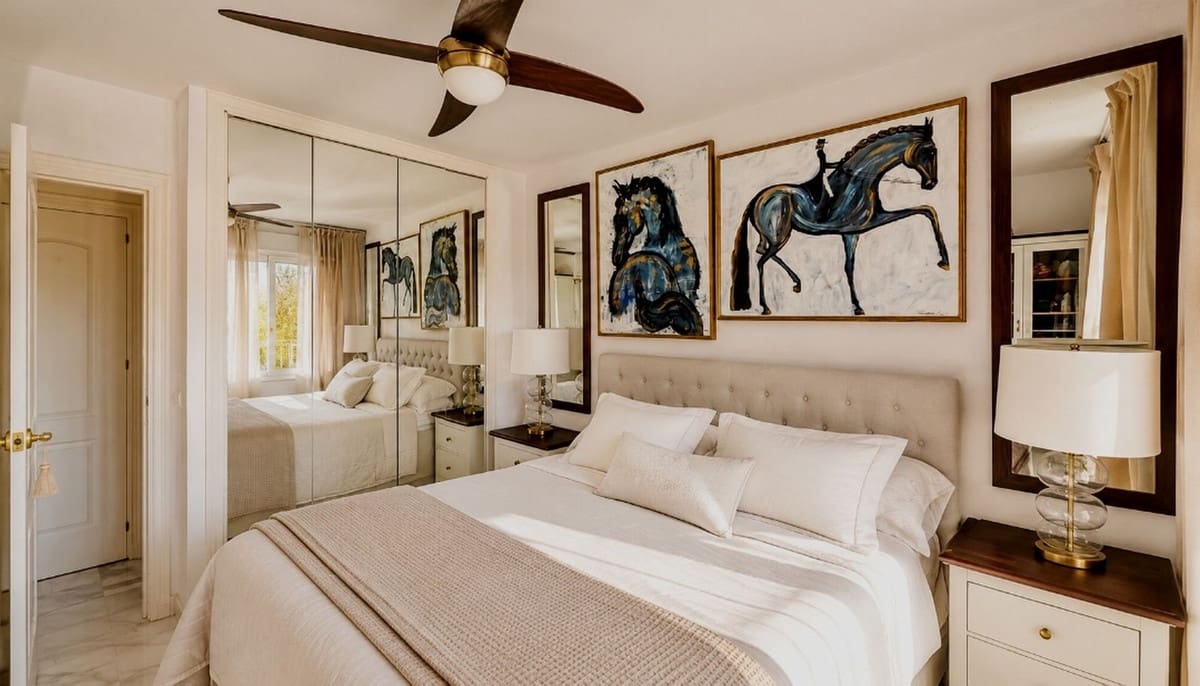 2 makuuhuone Omakotitalo myytävänä paikassa Mijas Golf mukana uima-altaan - 370 000 € (Ref: 10022182)