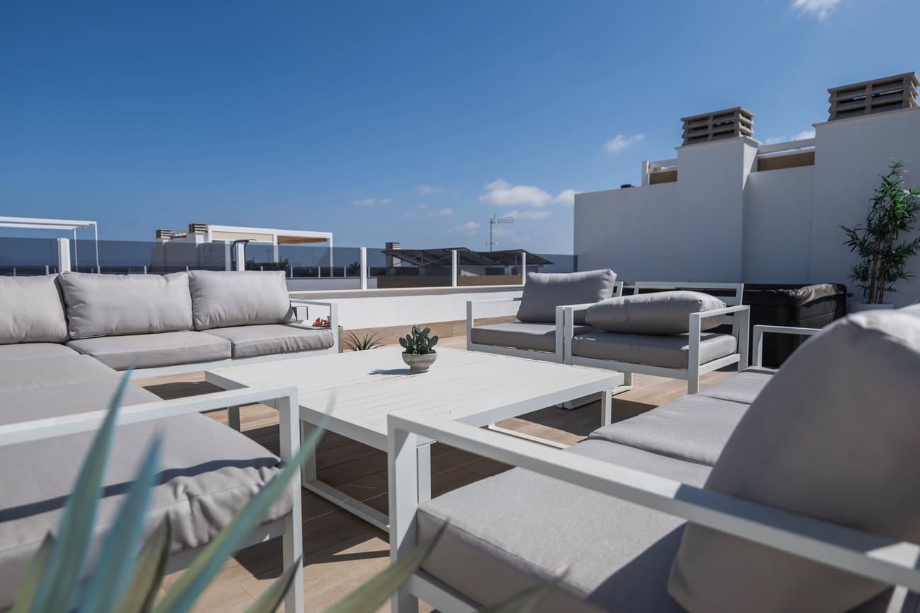 2 slaapkamer Penthouse te koop in Pilar de la Horadada met zwembad garage - € 395.000 (Ref: 10022184)