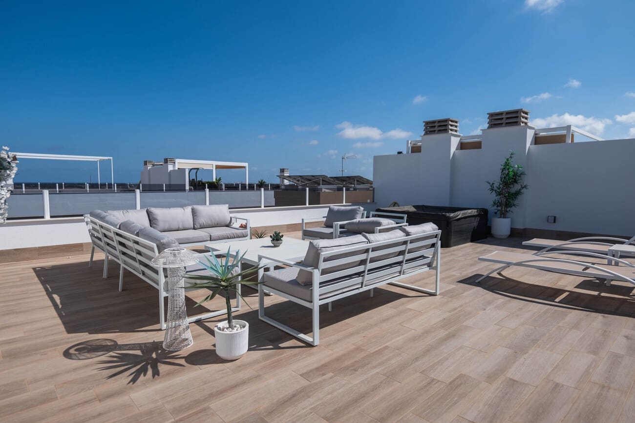 2 slaapkamer Penthouse te koop in Pilar de la Horadada met zwembad garage - € 395.000 (Ref: 10022184)