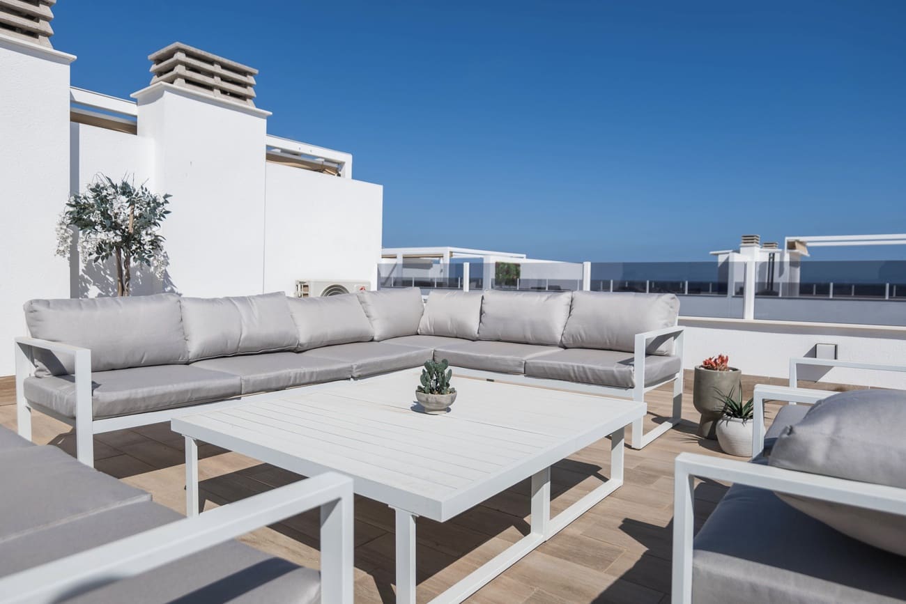 2 slaapkamer Penthouse te koop in Pilar de la Horadada met zwembad garage - € 395.000 (Ref: 10022184)