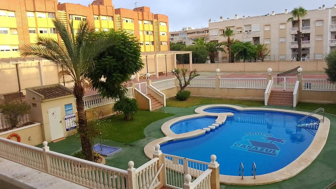 2 Zimmer Apartment zu verkaufen in Torrevieja mit Pool - 160.000 € (Ref: 10035079)