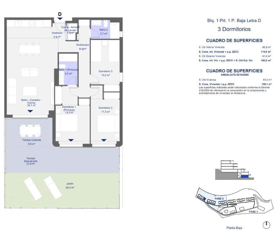 3 chambre Appartement à vendre à La Alcaidesa avec piscine - 507 000 € (Ref: 10042107)