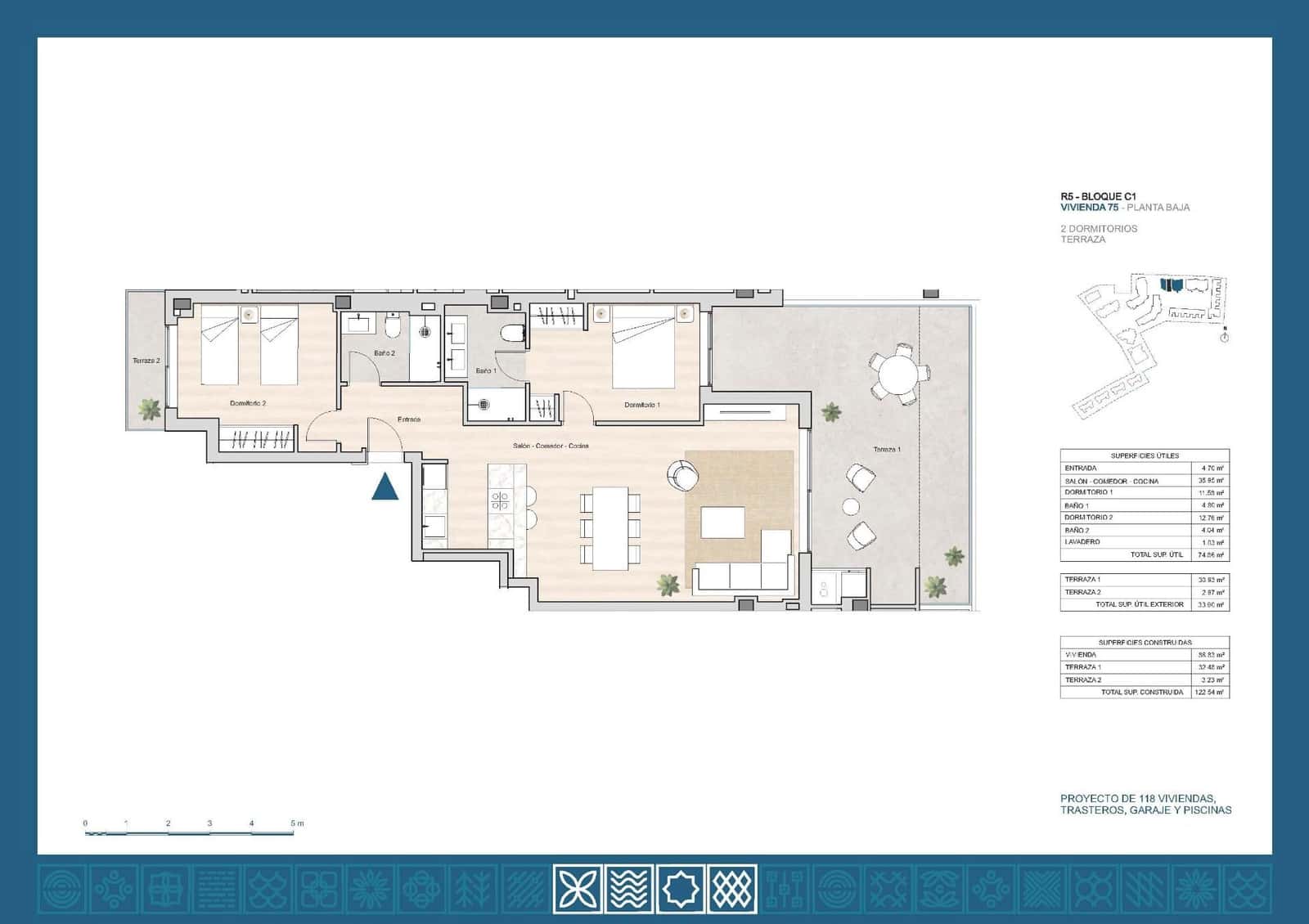 2 bedroom Apartment for sale in La Linea de la Concepcion with pool - € 395,000 (Ref: 10042122)
