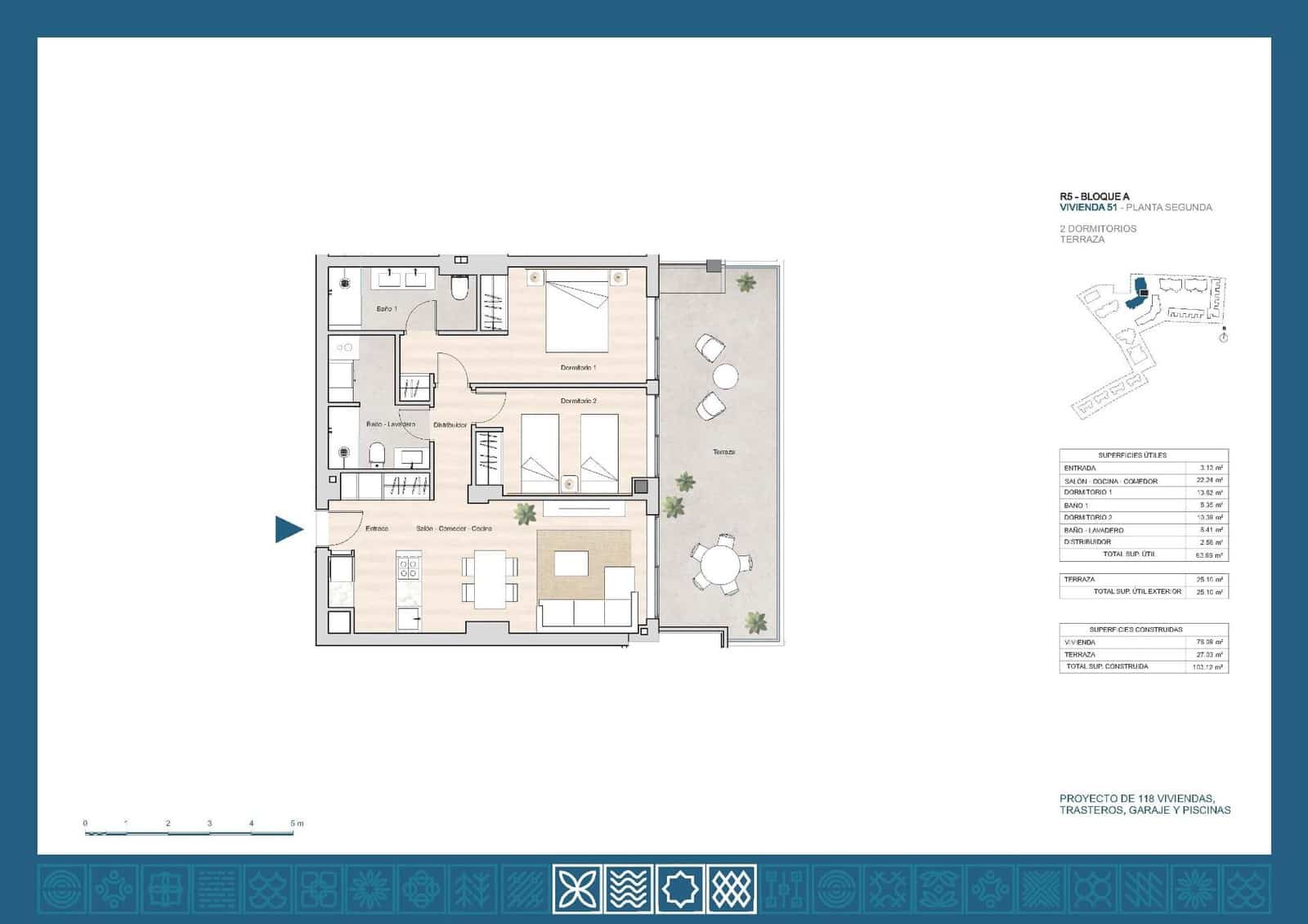 2 bedroom Apartment for sale in La Linea de la Concepcion with pool - € 500,000 (Ref: 10042126)