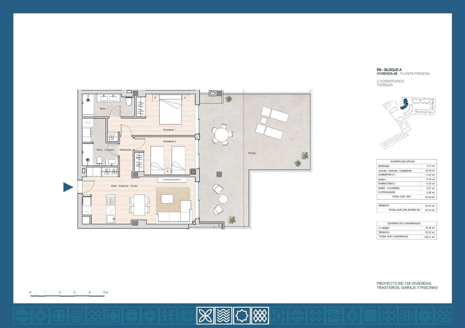 2 bedroom Apartment for sale in La Linea de la Concepcion with pool - € 440,000 (Ref: 10042127)