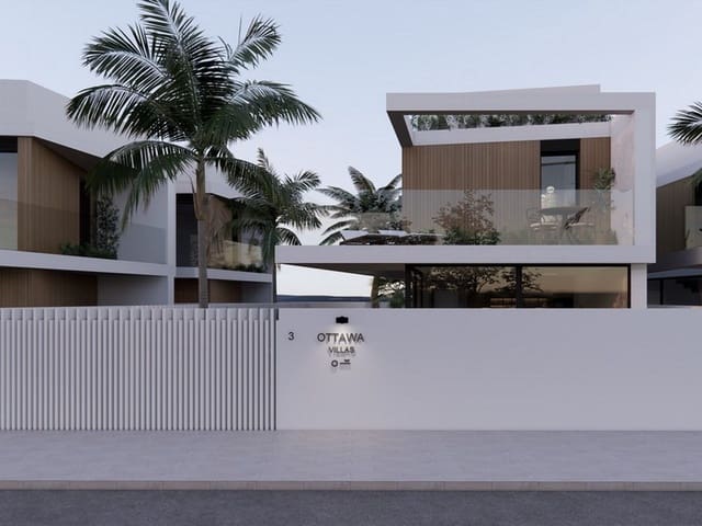 3 sypialnia Willa na sprzedaż w El Mojon, Pilar de la Horadada z basenem garażem - 647 000 € (Ref: 10046380)