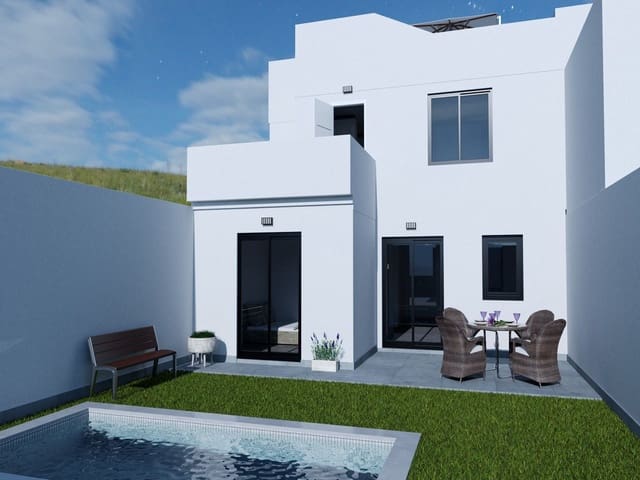 3 makuuhuone Huvila myytävänä paikassa Los Belones, Cartagena mukana uima-altaan - 355 000 € (Ref: 10046452)