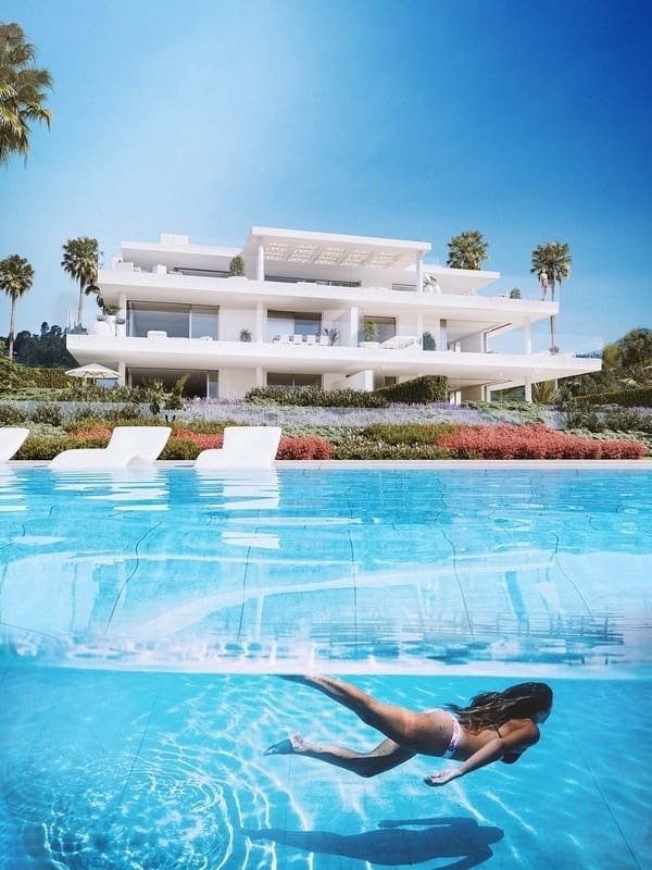 3 sovrum Lägenhet till salu i New Golden Mile med pool - 2 360 000 € (Ref: 10046530)