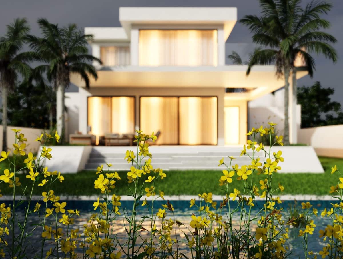 Chalet de 3 habitaciones en Estepona en venta con piscina - 1.400.000 € (Ref: 10046553)