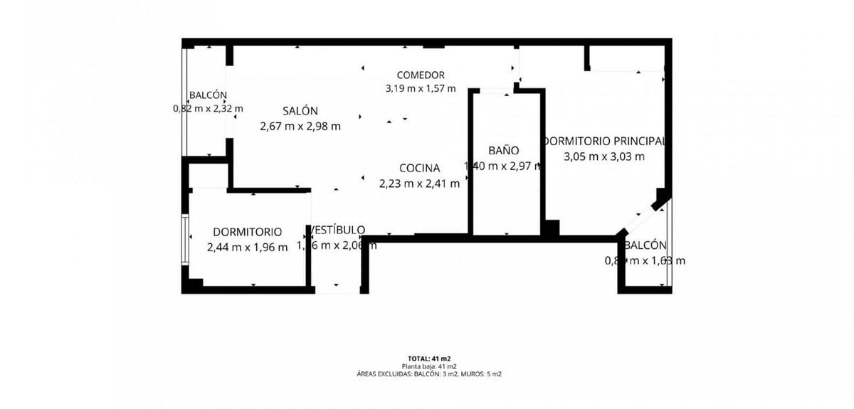2 Zimmer Apartment zu verkaufen in Alicante / Alacant Stadt - 144.000 € (Ref: 10047677)