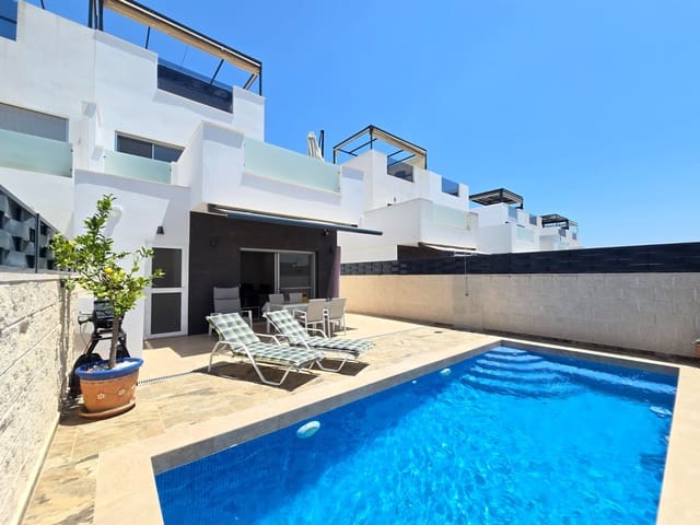 3 chambre Villa/Maison Semi-Mitoyenne à vendre à Ciudad Quesada, Rojales avec piscine - 395 000 € (Ref: 10051302)