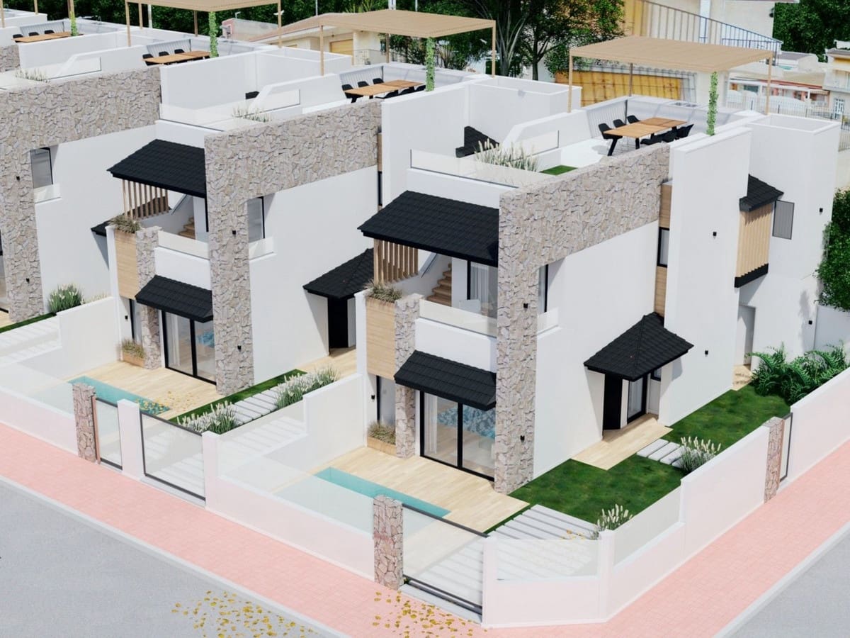 3 Zimmer Villa zu verkaufen in San Pedro del Pinatar mit Pool Garage - 424.900 € (Ref: 10071224)
