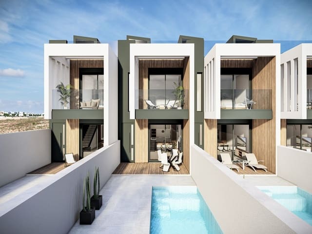 3 Zimmer Reihenhaus zu verkaufen in Pilar de la Horadada mit Pool Garage - 385.000 € (Ref: 10077480)