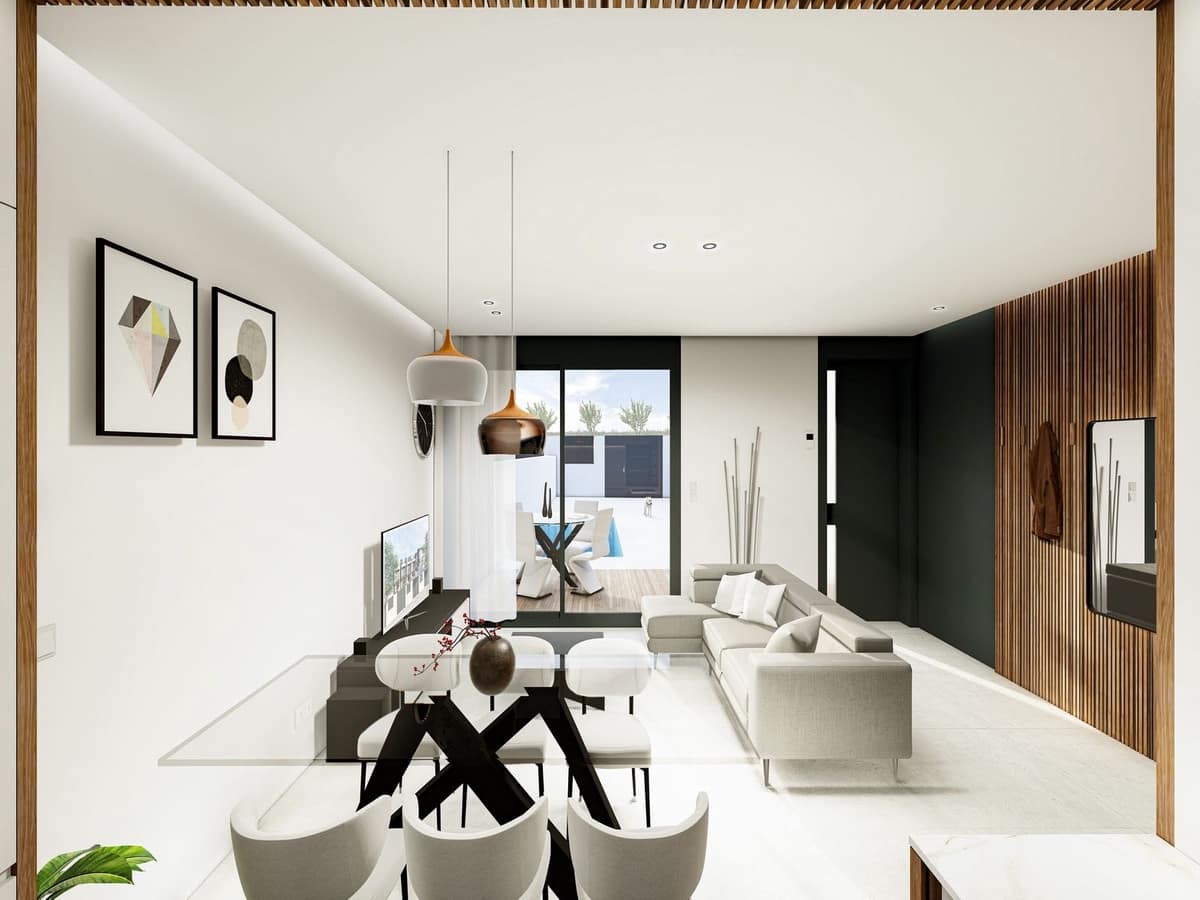 3 chambre Villa/Maison Mitoyenne à vendre à Pilar de la Horadada avec piscine garage - 385 000 € (Ref: 10077480)