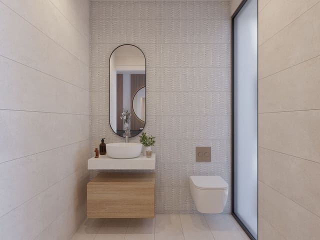 Chalet de 3 habitaciones en Hacienda del Alamo, Fuente Alamo de Murcia en venta con piscina garaje - 463.600 € (Ref: 10077506)