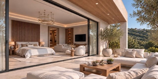 5 soverom Villa til salgs i Montemayor - Marbella Club, Benahavís med svømmebasseng garasje - € 3 900 000 (Ref: 10082401)