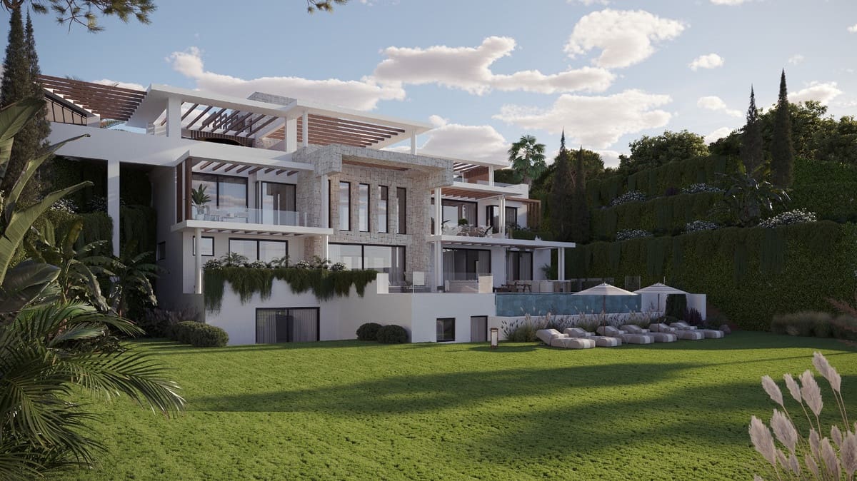 3 soverom Villa til salgs i Estepona med svømmebasseng garasje - € 3 250 000 (Ref: 10082614)