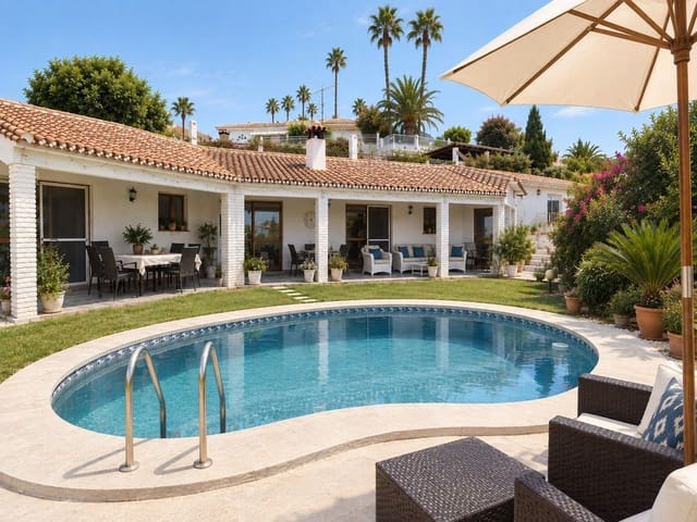 3 sypialnia Willa na sprzedaż w Benalmadena Costa, Benalmádena z basenem garażem - 625 000 € (Ref: 10082922)
