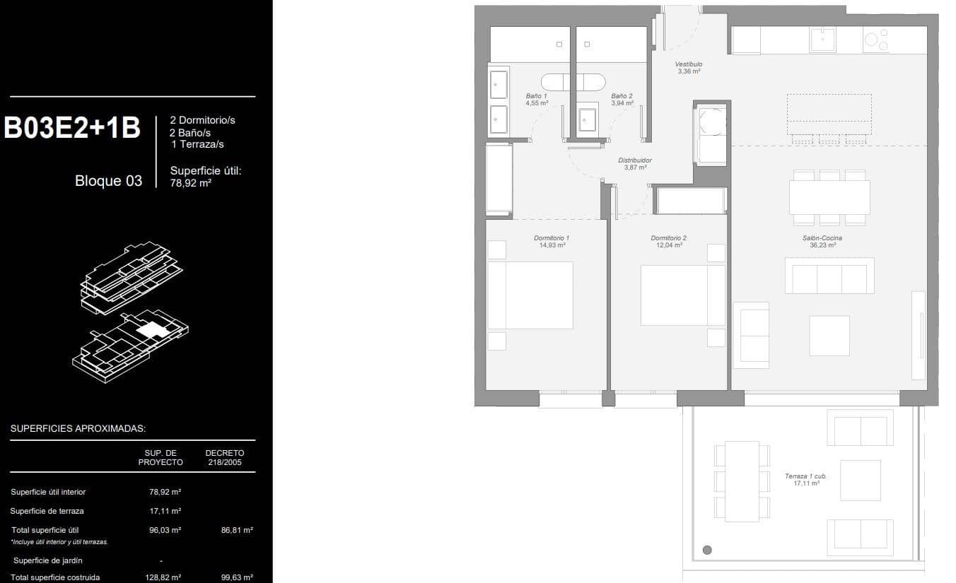 2 quarto Apartamento para venda em Estepona com piscina - 449 000 € (Ref: 10083012)